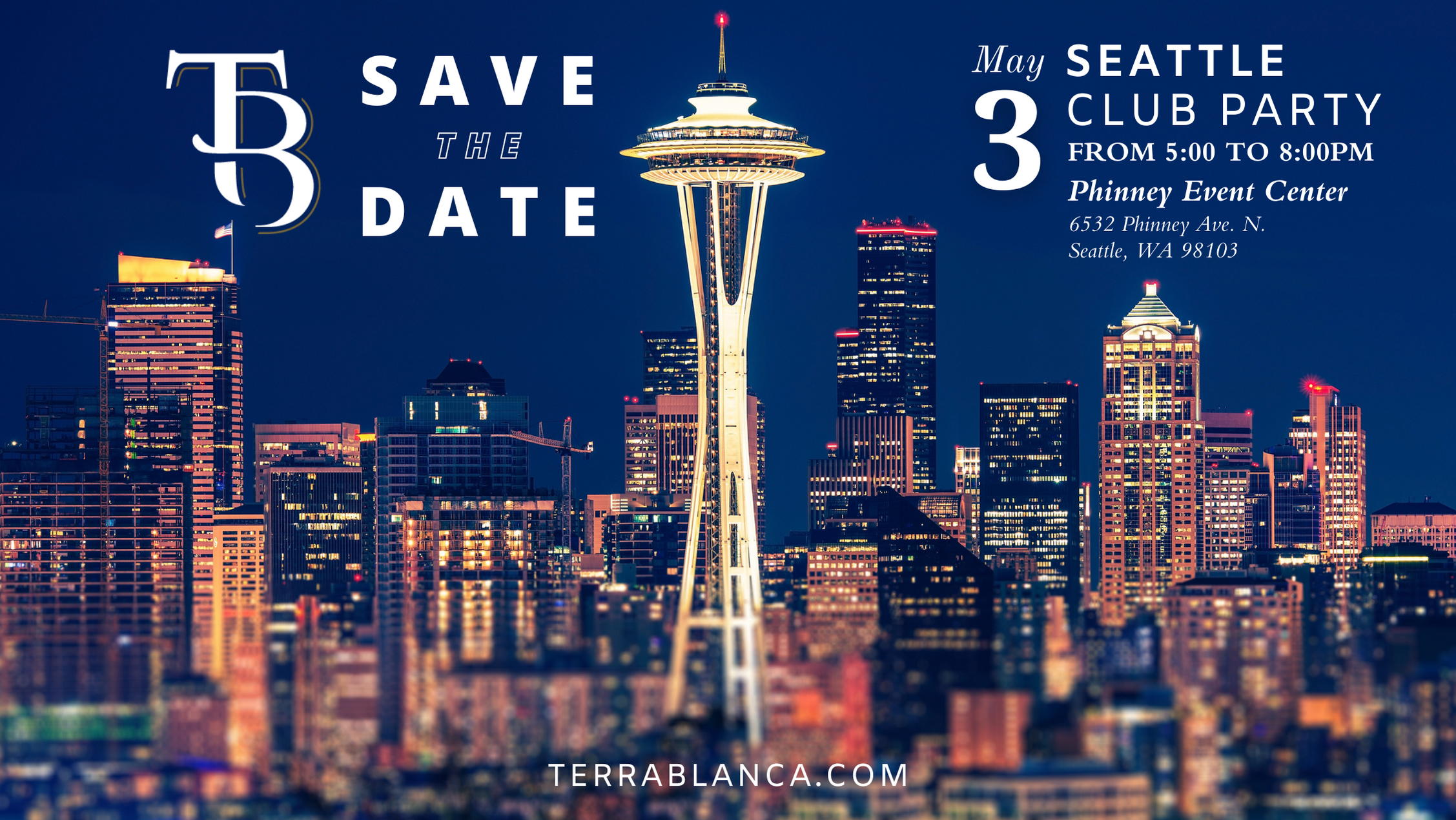 Seattle Wine Club Party on May 3, 2024